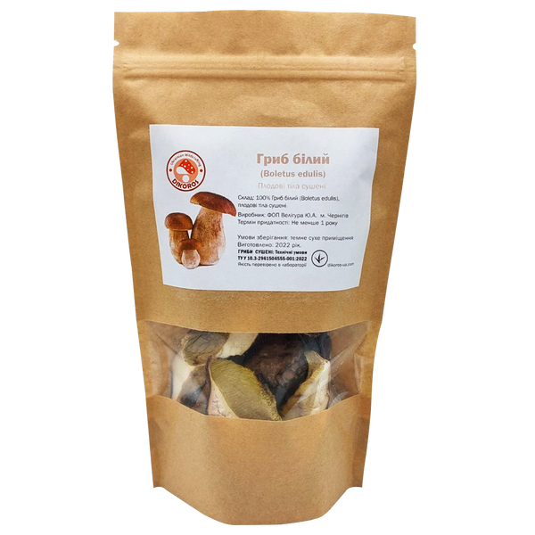 Гриб белый (боровик) (Boletus edulis bulbosus) &ndash; 1 грамм ГБ-01С &mdash; Dikoros