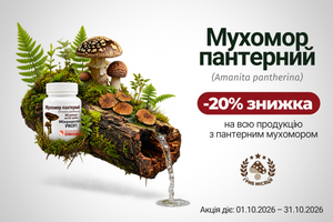 Увага! 📢 Запускаємо акцію &ldquo;Гриб місяця&rdquo;! ✨🍄