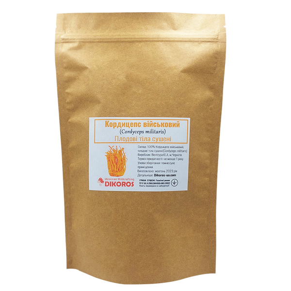 Кордицепс військовий (Cordyceps) сушений, мелений КС-01СМ &mdash; Dikoros