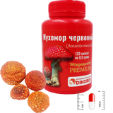 Микродозинг Premium Мухомор красный (Amanita muscaria) 120 капсул по 0,5 г МХМКП-120525 &mdash; Dikoros