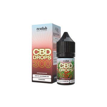 Добавка харчова CBD Drops 300 mg Arctic Watermelon СБДK-10 &mdash; Dikoros
