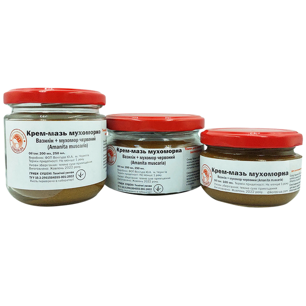 Amanita ointment (Vasilin + amanita red) 100 ml МВ-01 &mdash; Dikoros