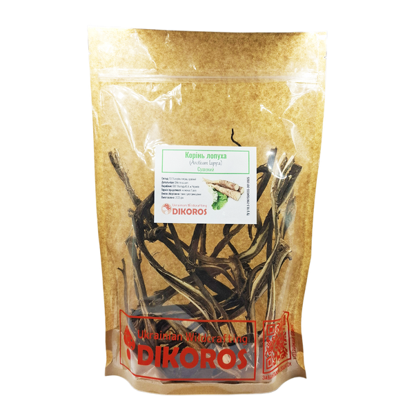 Dried burdock root (Arctium lappa) - 100 grams КЛ-02С &mdash; Dikoros