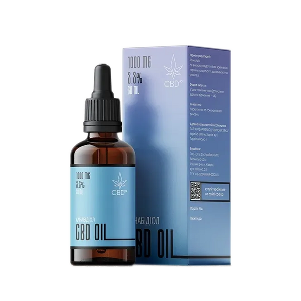 Олія CBD МСТ 30 мл 3,3% СБД-02 &mdash; Dikoros