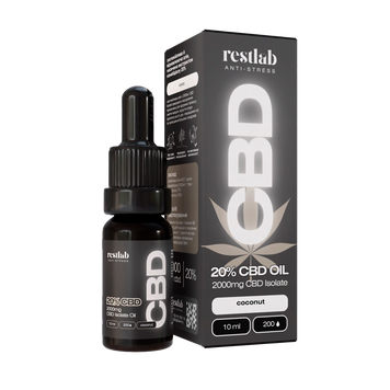 Олія CBD Isolate Coconut 10 мл 20% СБО-03 &mdash; Dikoros