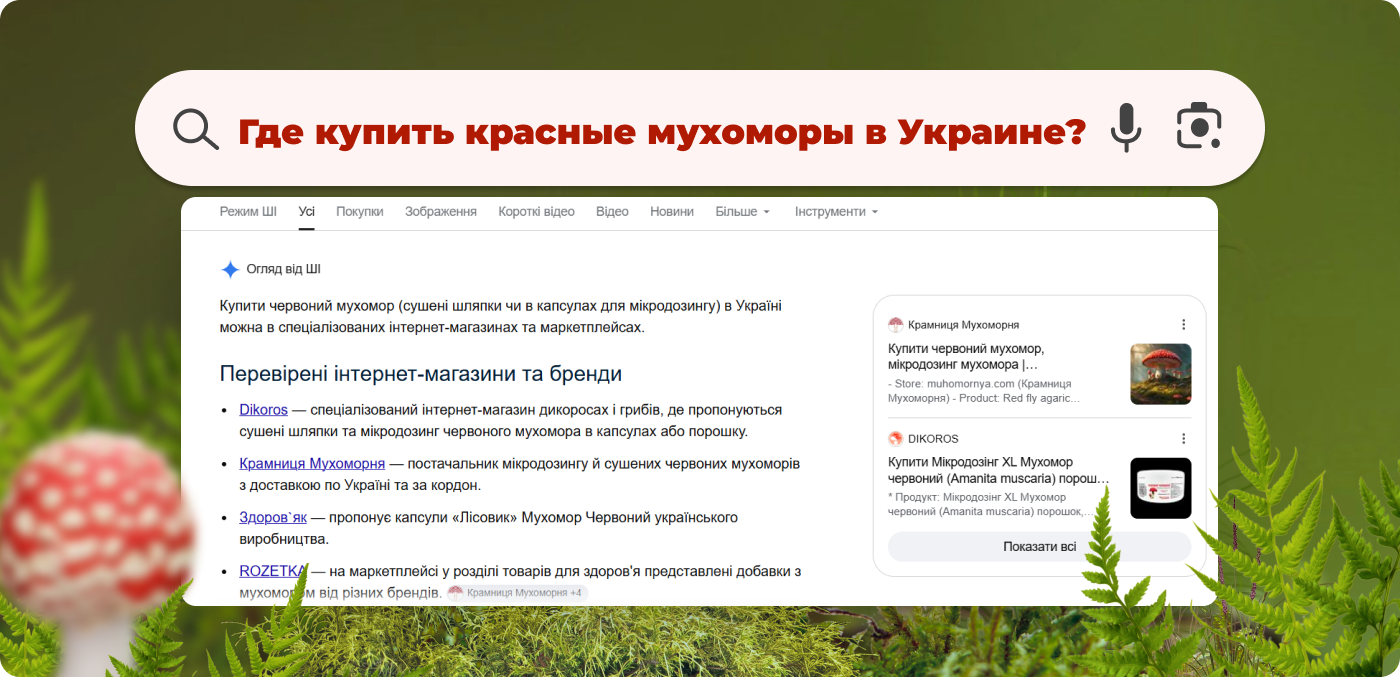 купить мухоморы красные в интернет-магазине Дикорос